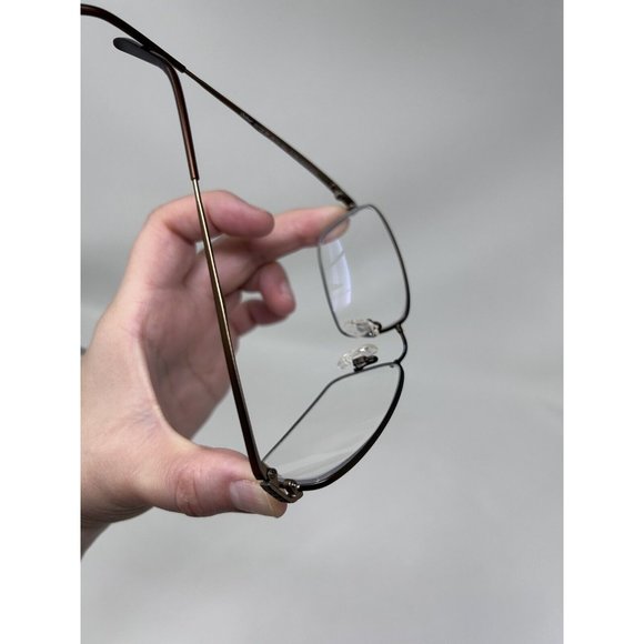 Charmant Eyeglasses CX7172 BR Frames 55 [] 19 145 Flexible Memory Metal - Picture 9 of 13
